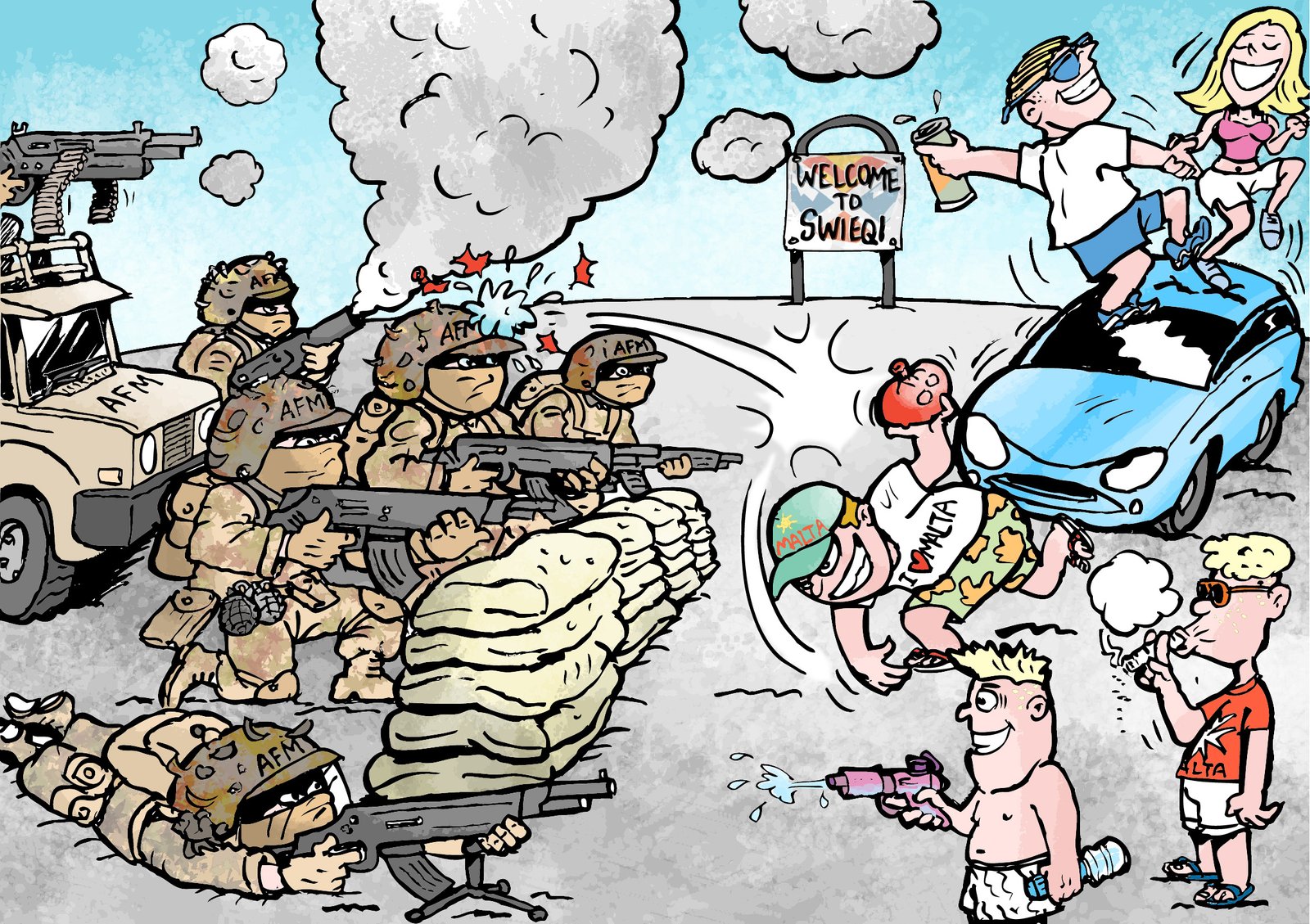 From Swieqi’s soldiers to murder trial at Castille: The best in Europe, they say!