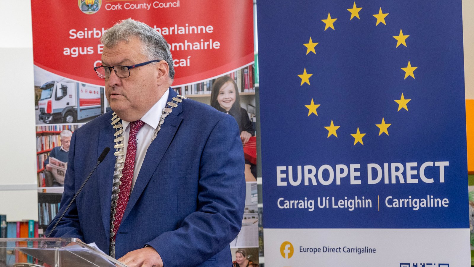 Cork library installs special digital hub offering information on work of European Union