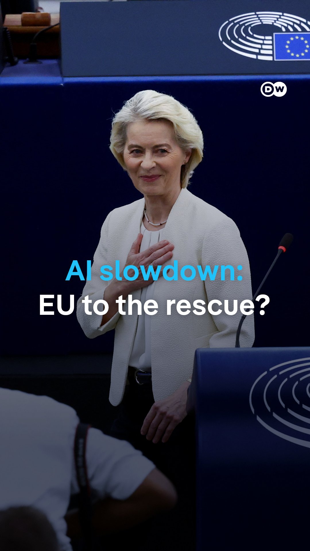 Warnings are growing louder about the threat AI poses to humans. But with the US dominating, and Donald Trump hostile to putting brakes on the industry's unstoppable growth, can safeguards really be put in place before a disaster occurs? The answer might lie with Europe. #dwbusiness