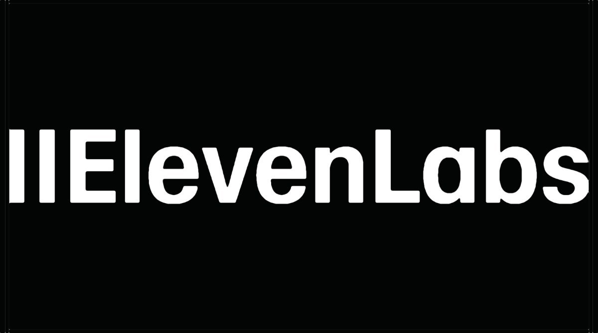 ElevenLabs logo/splash screen