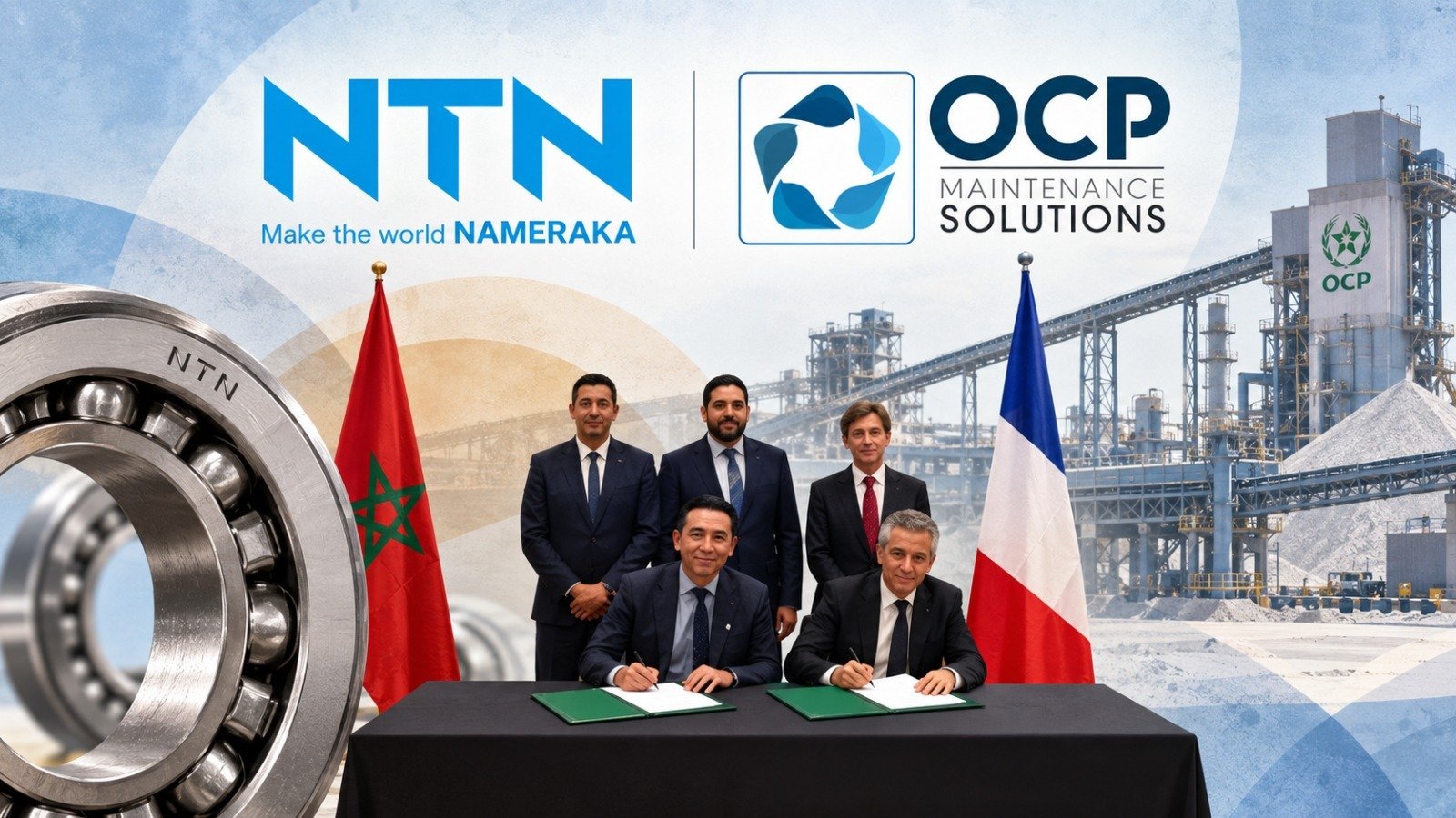 OCP Maintenance Solutions Partners With NTN Europe to Expand AI Predictive Maintenance
