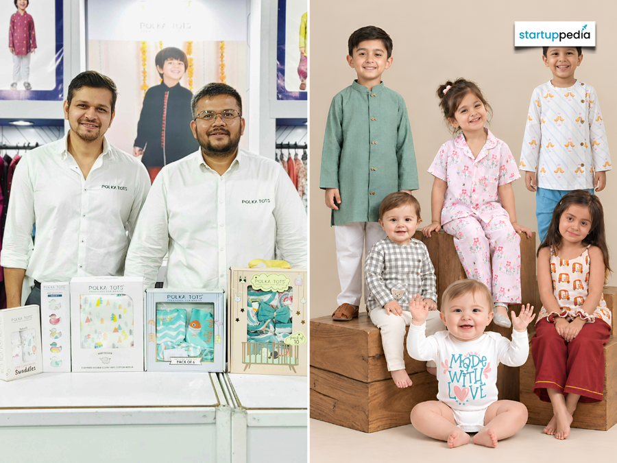 Ahmedabad Brothers Turn a Baby Shopping Hunt Into Polka Tots, a Rs 25 Cr Kids and Toddler Brand