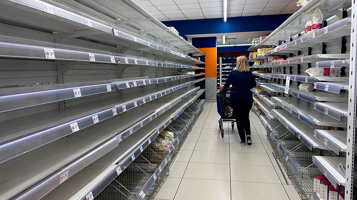 Trucker strikes emptied my local supermarket shelves: Shopping locally made all the difference