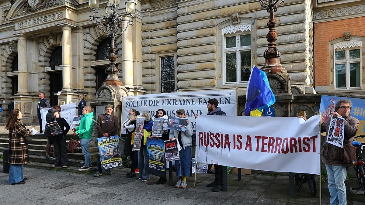 Video. Germany: Supporters rally in Hamburg as trial opens over Nord Stream pipeline blasts