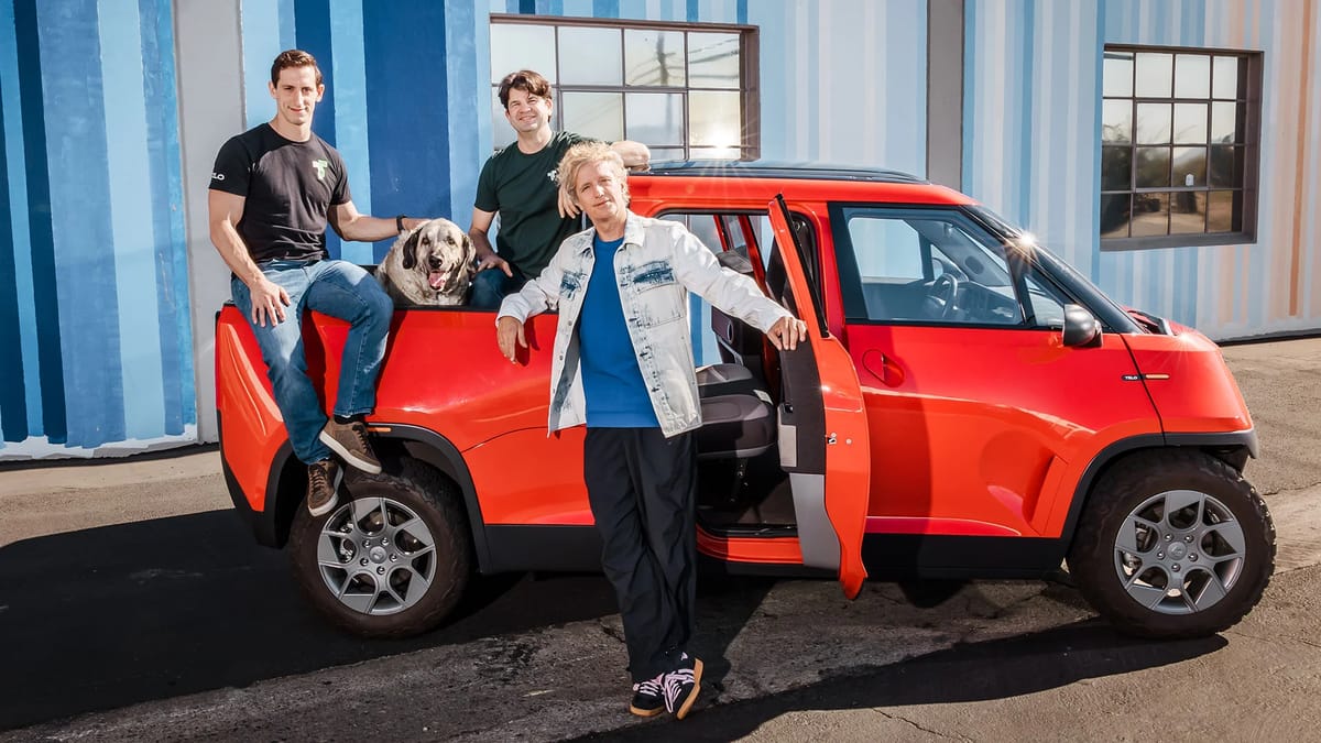 Can a Tesla Veteran, a Design Legend, and a First-Time Founder Make America Fall in Love With Tiny Trucks?